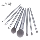 Профессиональная Кисть для макияжа Jessup, 8 шт., блестящие Румяна для теней для век, набор кистей для макияжа T266