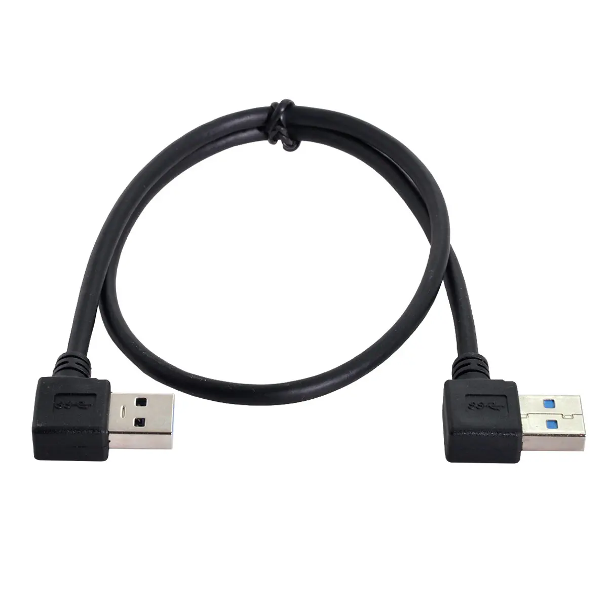 Кабель удлинитель с левым углом 90 градусов типа А и USB 3 0|Кабели передачи данных| |