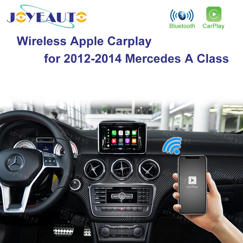 Joyeauto wifi беспроводной OEM Apple Carplay для Mercedes NTG 4,5 4,7 автомобиль играть класс W176 W204 2011-14 iOS/Android Авто зеркальное отображение