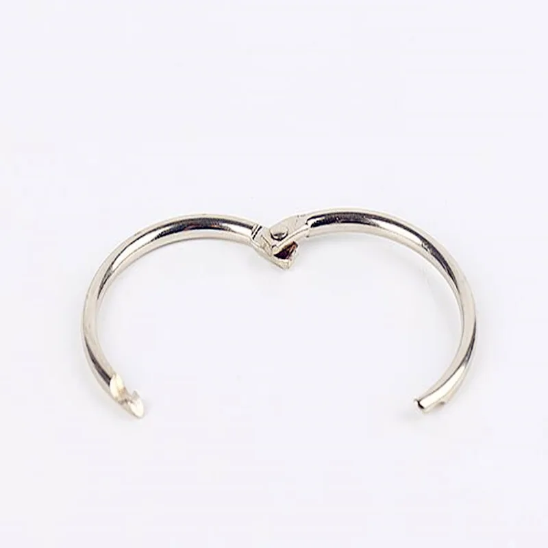 5 шт. 15 38 мм золотые металлические распашные кольца для книги в виде листьев