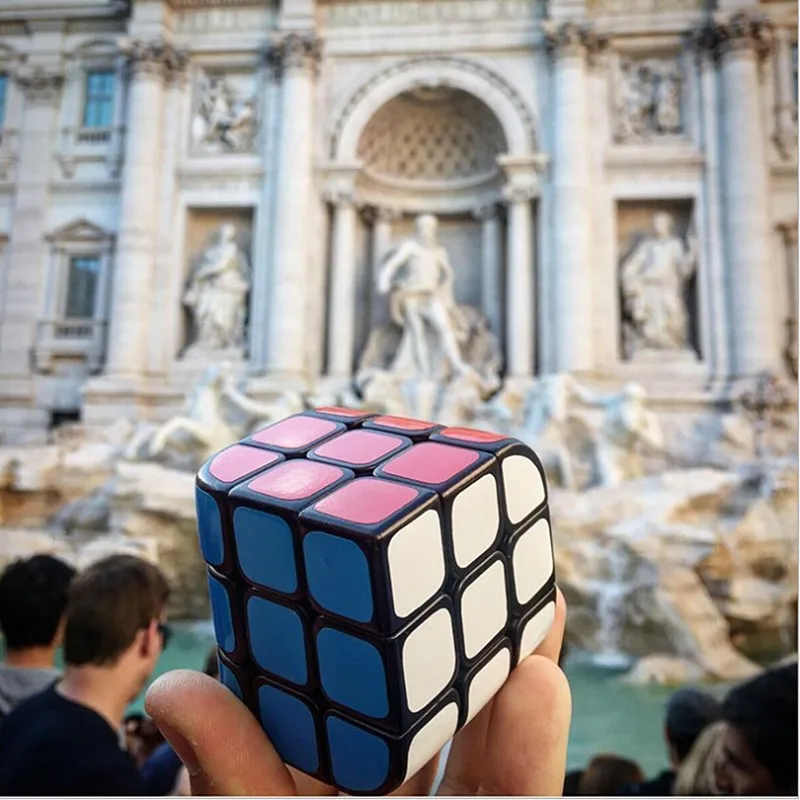 Zcube Curve 3x3 скоростной куб z-куб Penrose cube 3x3x3 магический куб кривой трехгранный Penrose cubo magico