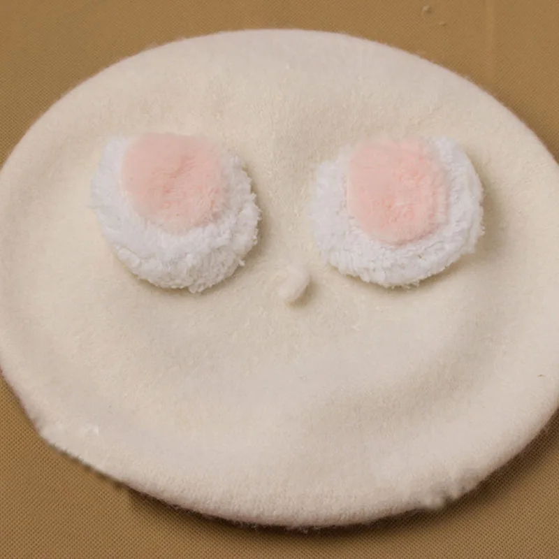 Шапки в японском стиле с милым медведем &quotЛолита&quot для девушек Женский