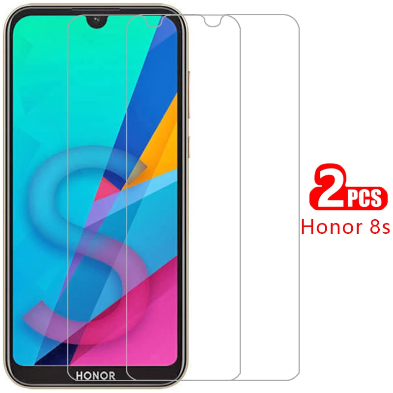 

case on honor 8s prime 2020 cover tempered glass screen protector for huawei honor8s onor 8 s s8 5.71 protective phone coque bag
