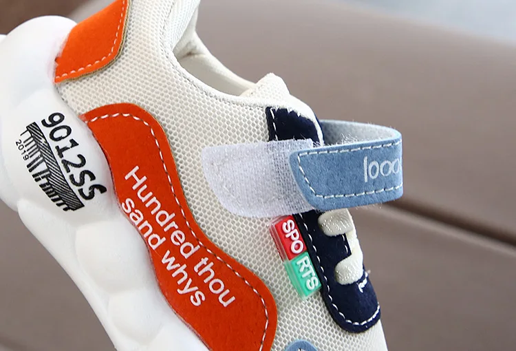 Мягкая дышащая Лоскутная детская повседневная обувь для отдыха; Лидер продаж; Детские кроссовки; милая и очаровательная детская обувь для мальчиков и девочек; теннисная обувь для младенцев