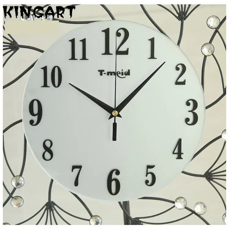 Круглые Настенные часы Цифровые Висячие настенные большие декоративные