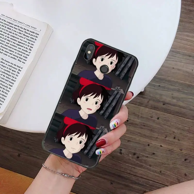 

Japan anime Kiki's Delivery Service Phone Case For Xiaomi Redmi note 7 8 9 t k30 max3 9 s 10 pro lite