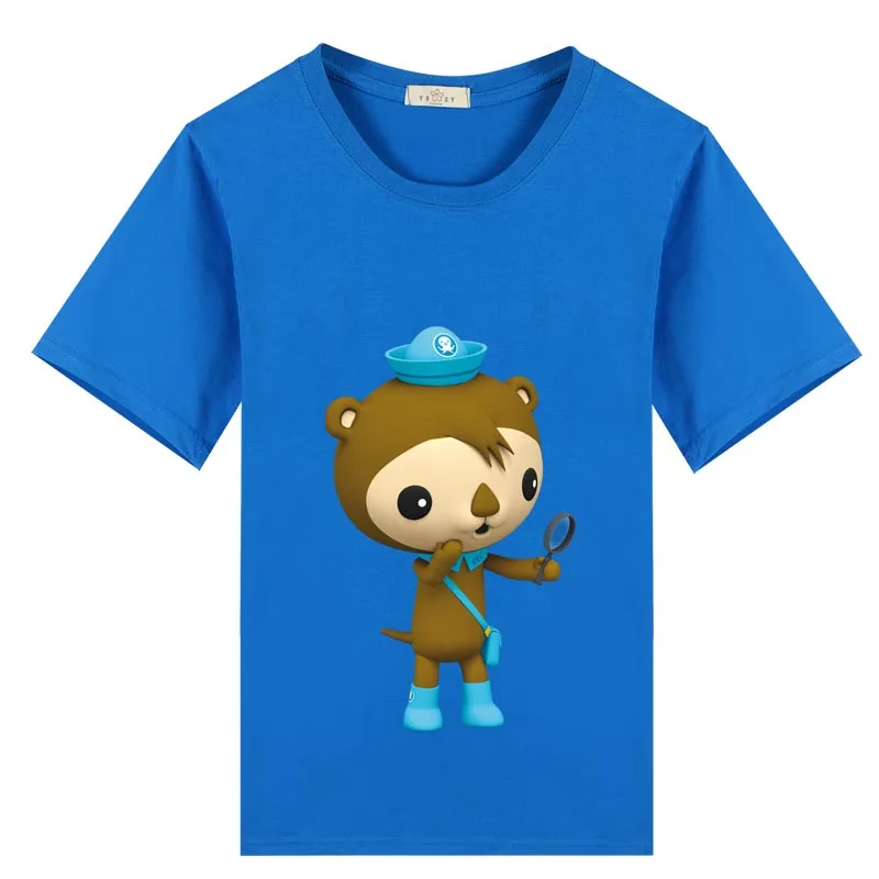

2020 Children Boys Shellington T Shirts Short Sleeve Children Girls Print octonaut T Shirts Cotton Kids Tops Tee