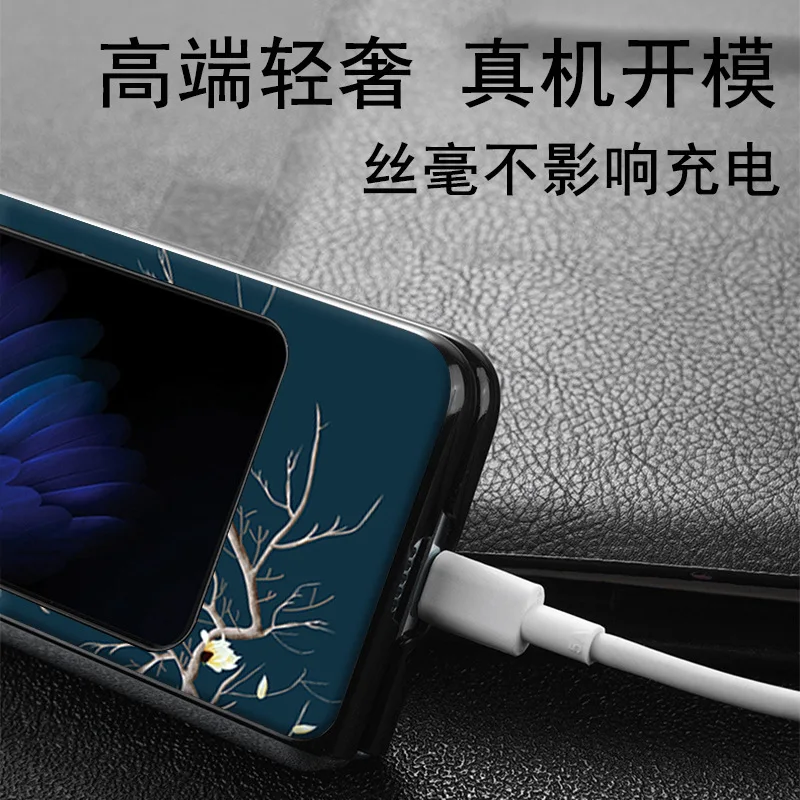 3d relief case for samsung galaxy fold 5g luxury business leather cover for galaxy fold 5g fold sm f9000 w20 mobile phone cases free global shipping