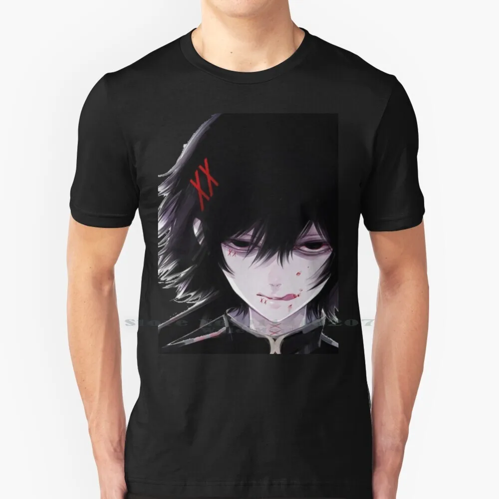 

Suzuya Juuzou Xiii T Shirt 100% Pure Cotton Tokyo Ghoul Suzuya Juuzou Tokyo Ghoul Ken Kaneki Suzuya Juuzou Anime Anteiku Juuzou