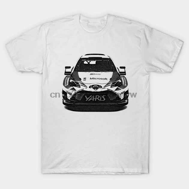 Мужская футболка Toyota Yaris WRC для женщин и мужчин|Мужские футболки| |