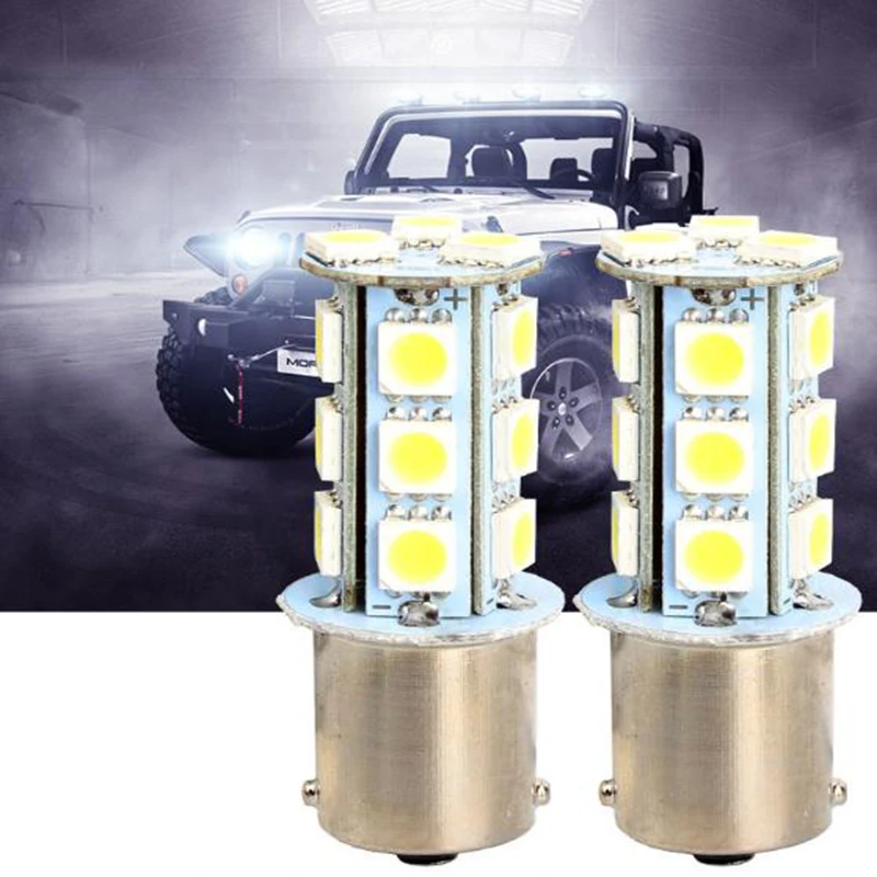 

P21W 1073 1095 1141 1156 BA15S 5050 18SMD LED Turn Signal Light Backlight Bulbs