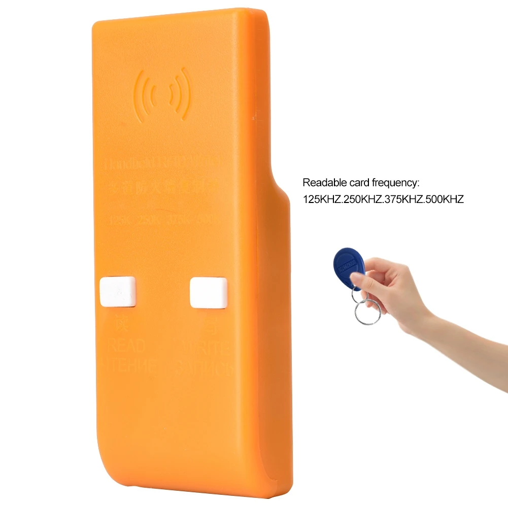 Дубликатор ключ ручной желтый RFID зашифрованный копир ридер писатель 125 кГц 250 Rfid карточный копир|Считыватели