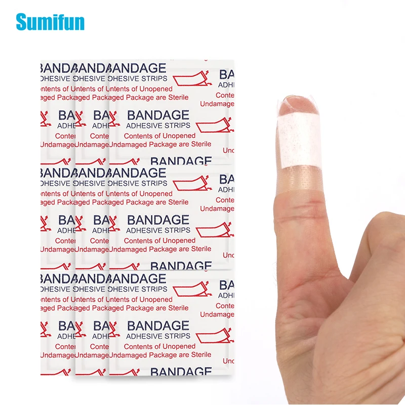 

Пластыри медицинские одноразовые водостойкие клейкие, 20 шт.