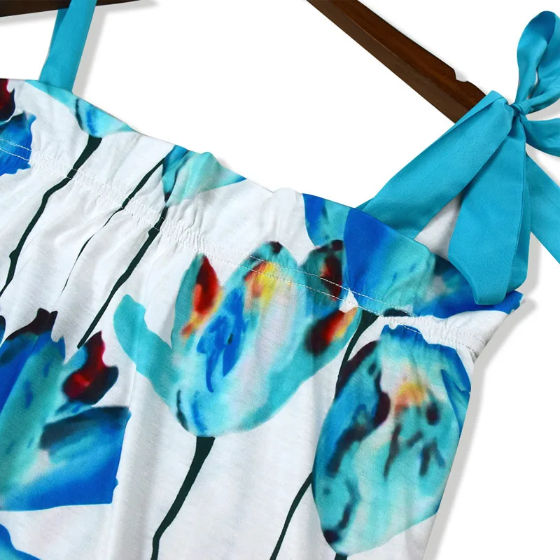 Летние платья для мамы и дочки Семейные комплекты Одежда Мама я семейный образ