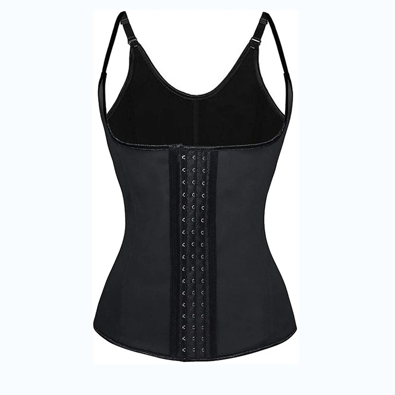 

Women Waist Trainer Corset Vest for Weight Loss Sport Body Shaper Workout Underbust Cincher Steel Boned Tummy Tops Shapewear