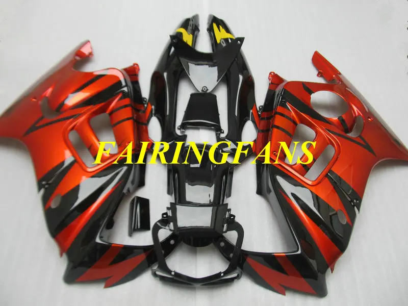 Набор обтекателей для мотоциклов HONDA CBR600F3 97 98 CBR 600 F3 600F3 CBR600 1998 красные черные
