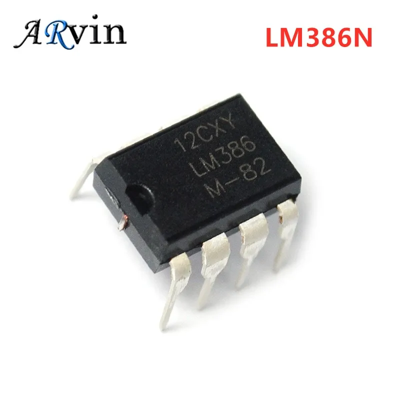 

LM386N DIP8 LM386 DIP LM386N-1 LM386-1 Новый и оригинальный IC, 10 шт.