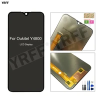LCD Screens For Oukitel Y4800 lcd Display Touch Screen Digitizer Glass Panel Sensor Mobile Phone Repair Parts Tool Free Shipping
