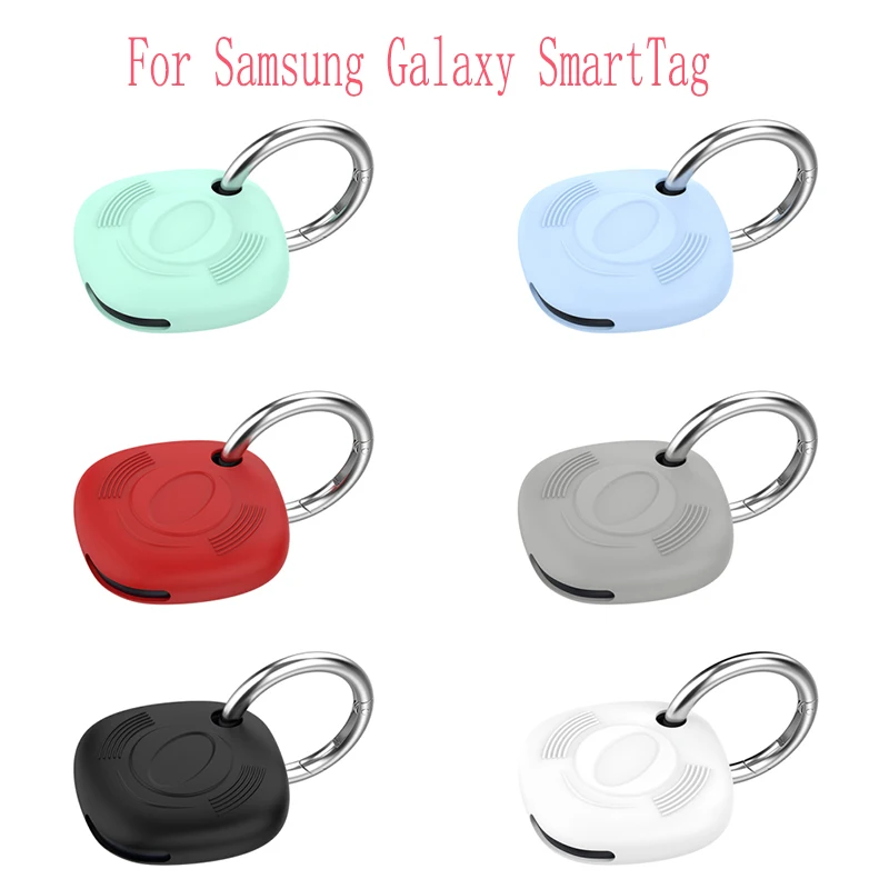 

Мягкий защитный чехол для Samsung Galaxy SmartTag Plus, Силиконовый противоударный чехол с защитой от потери и трекера