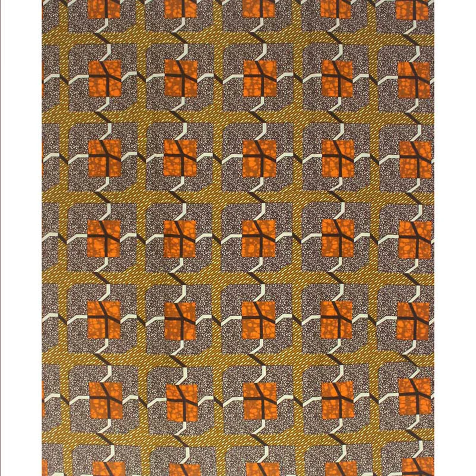 

6 Yards Mitex Wax Print/ African Fabrics Kitenge/Pagnes/Tissues Africain/ Lapa/Chitenge Y-464