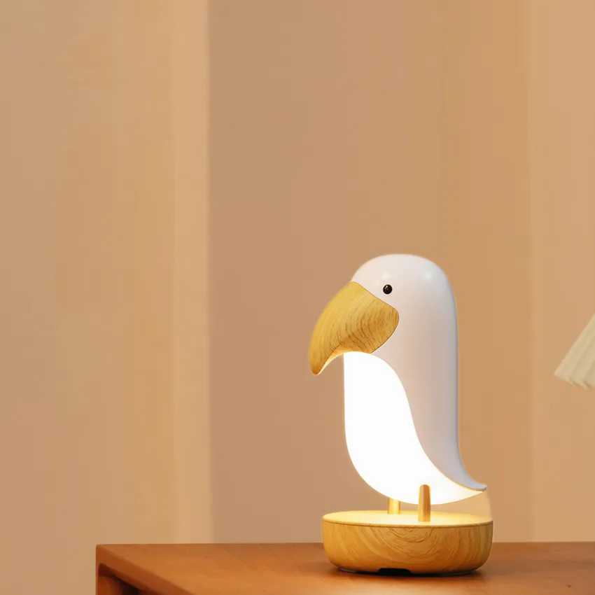 СВЕТОДИОДНЫЙ ночник в виде птицы Toucan современная настольная лампа скандинавском