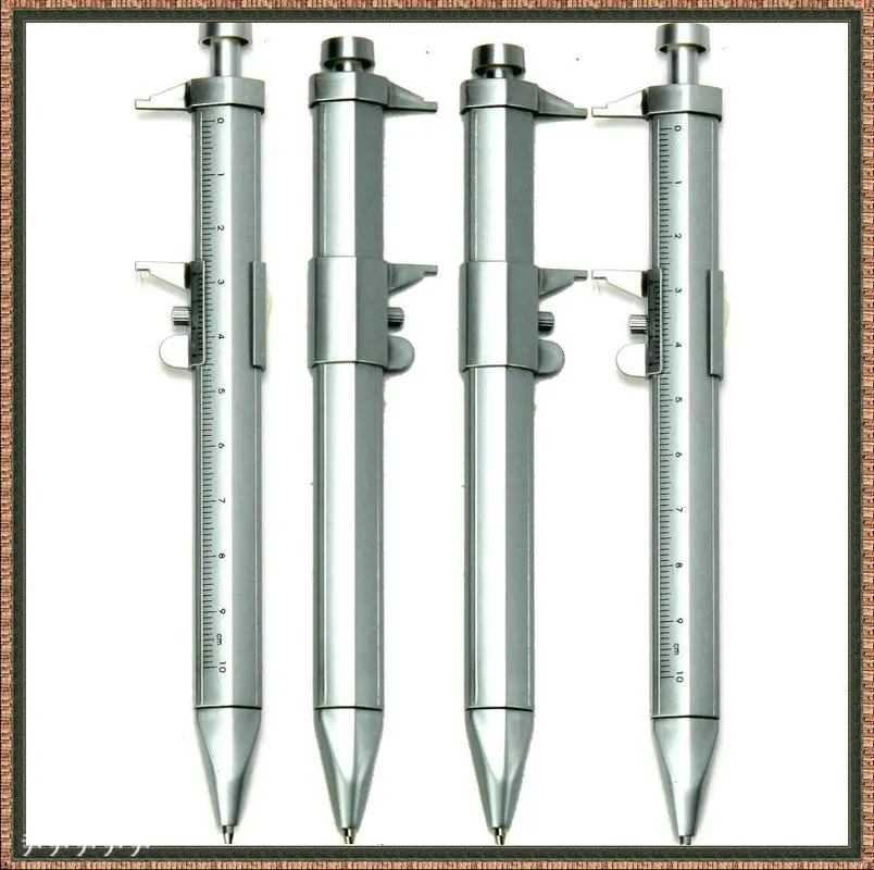 

1PC New Multifunction Gel Ink Pen Vernier Caliper Roller Ball Pen Stationery Ball-Point 0.5mm Drop shipping office supplies