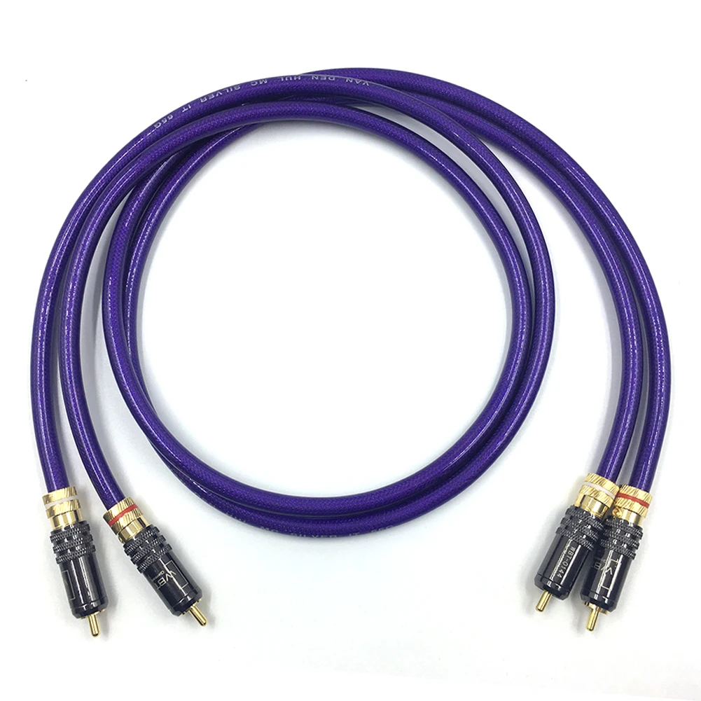 Thouliess Pair Type-3 WBT-0144 Аудиокабель RCA 2RCA папа-папа Соединительный аудиокабель с