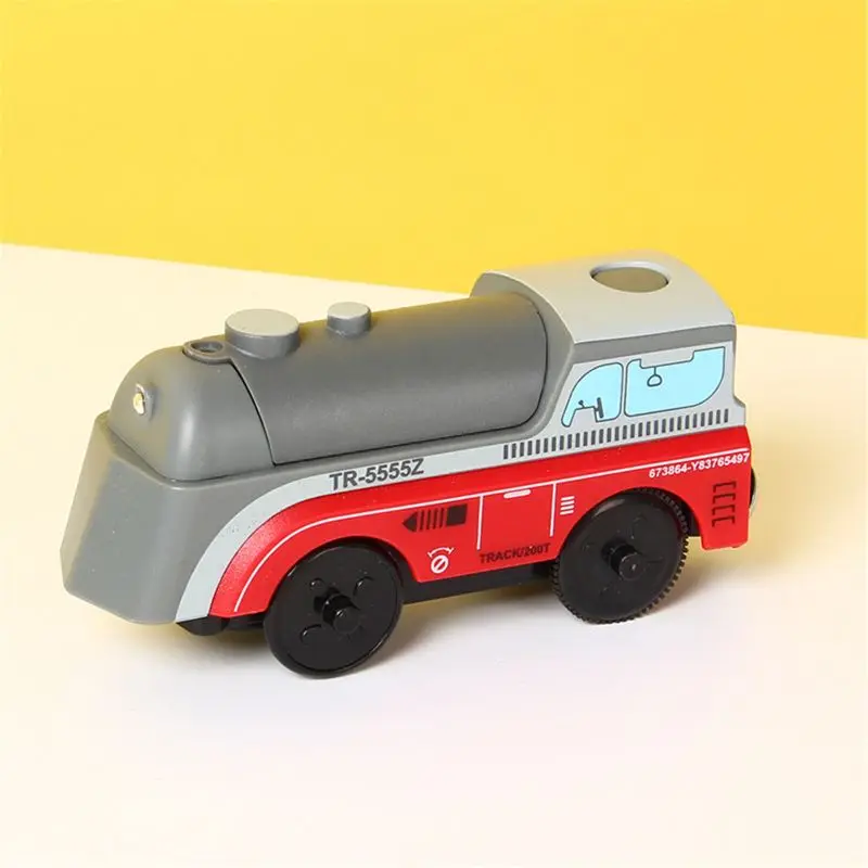 

Combination Of Magnetic Electric Locomotive Train Wooden Track Accessories