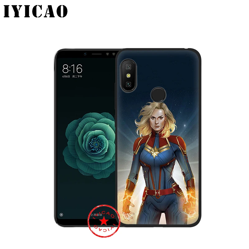 IYICAO капитан с героями комиксов Марвел мягкий чехол для Xiaomi mi A3 A2 A1 8 Lite 9 Se макс 3 F1