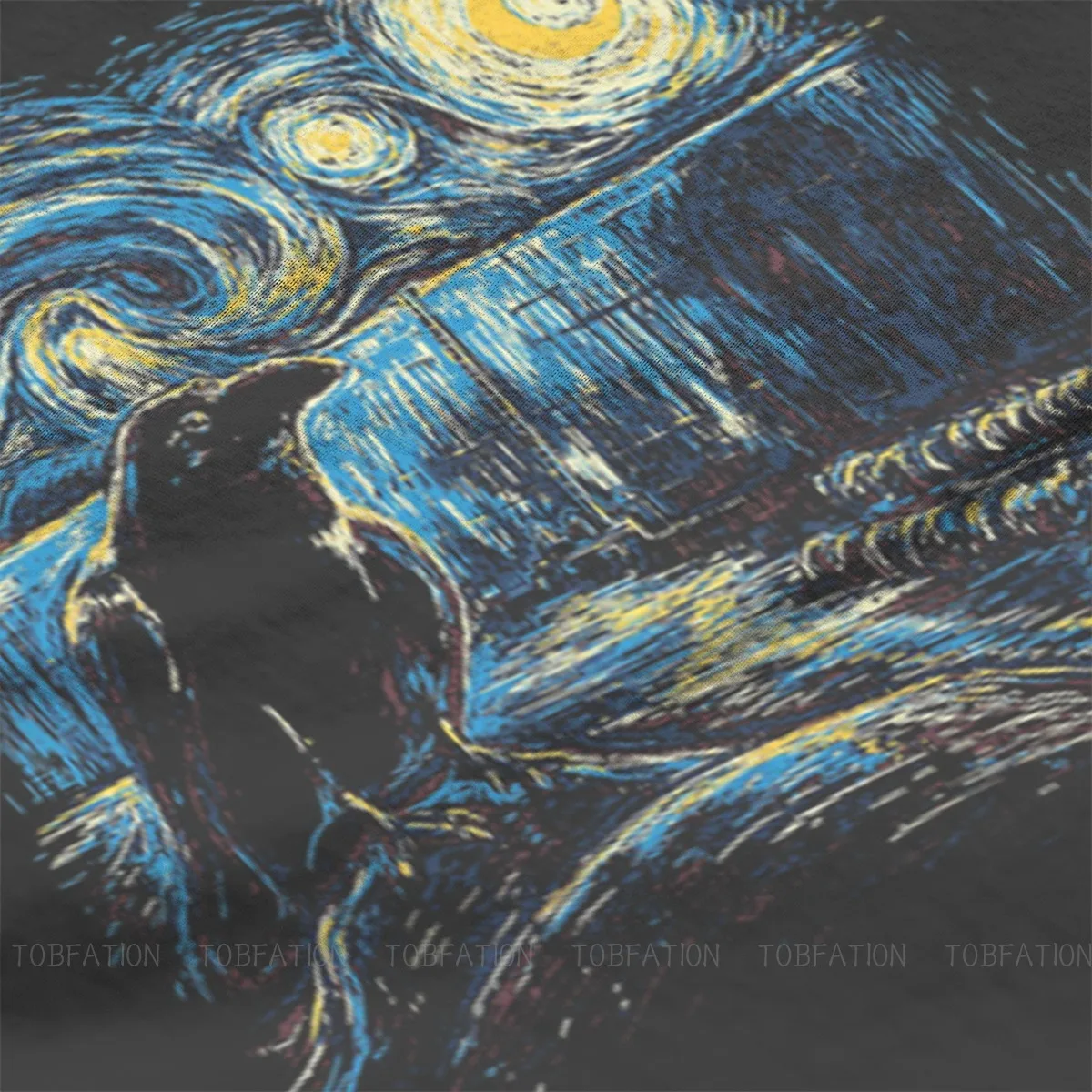 Мужская Уличная одежда модная футболка Винсента Ван Гога