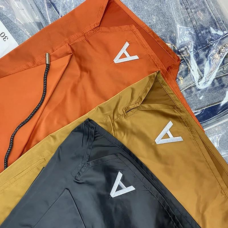 

2021 ADER ERROR Shorts Men Women High Quality Nylon A Embroidery Logo Adererror Track Shorts Mesh Waterproof Ader Breeches