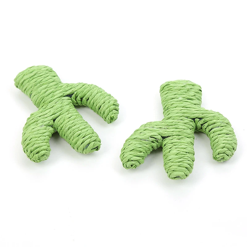 HEYPET игрушки для кошек веревка домашних животных Зеленый Кактус милый котенок