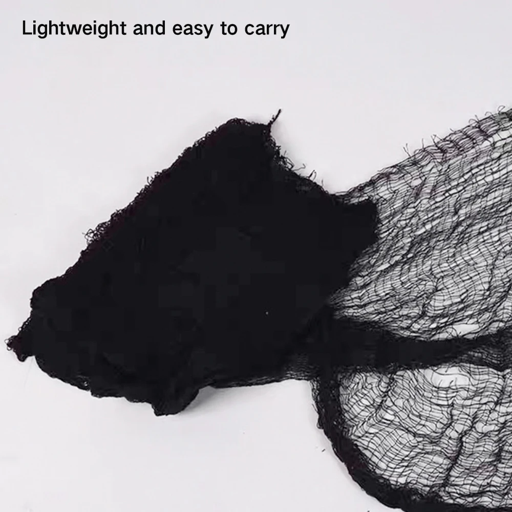 Жуткая ткань для Хэллоуина марля жуткая Хэллоуин окно стол дверь сетка Декор