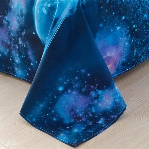 40 пространство с принтом звездного неба 3/4 шт Постельное бельё детская кровать