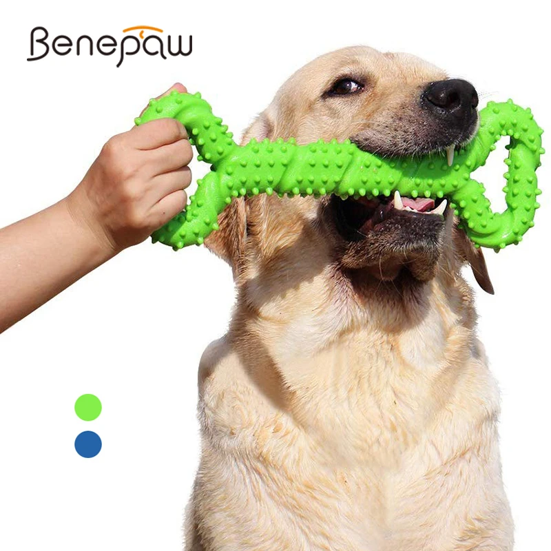 Benepaw безопасный большой зуб для чистки домашних животных Игрушки средних и