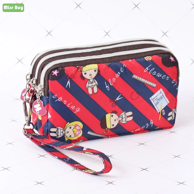Missbuy Fashion Cartoom Canvas Mobile Phone Bag Pouch for Samsung galaxy S10 S20 Ultra S8 S9 Plus S6 S7 edge S5 S4 S3 Case Cover