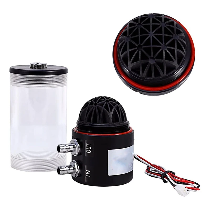 500L/H DC12V 10W CPU Cooling Heat Exchanger Water Pump Tank CO2 Cooler | Компьютеры и офис