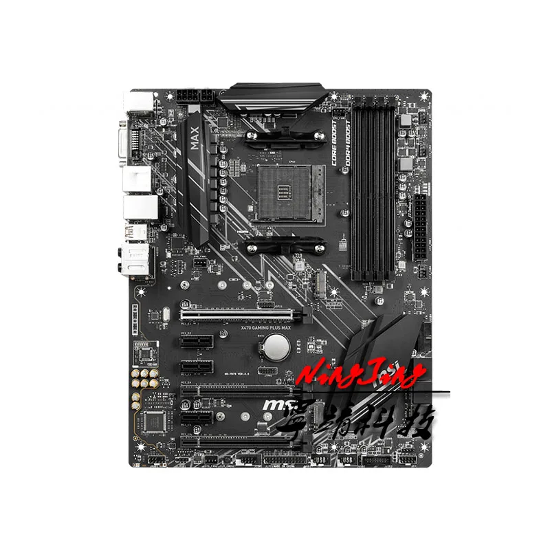 AMD Ryzen 3 PRO1200 R31200 оригинальный б/у процессор + MSI X470 GAMING PLUS MAX Оригинальный Новый
