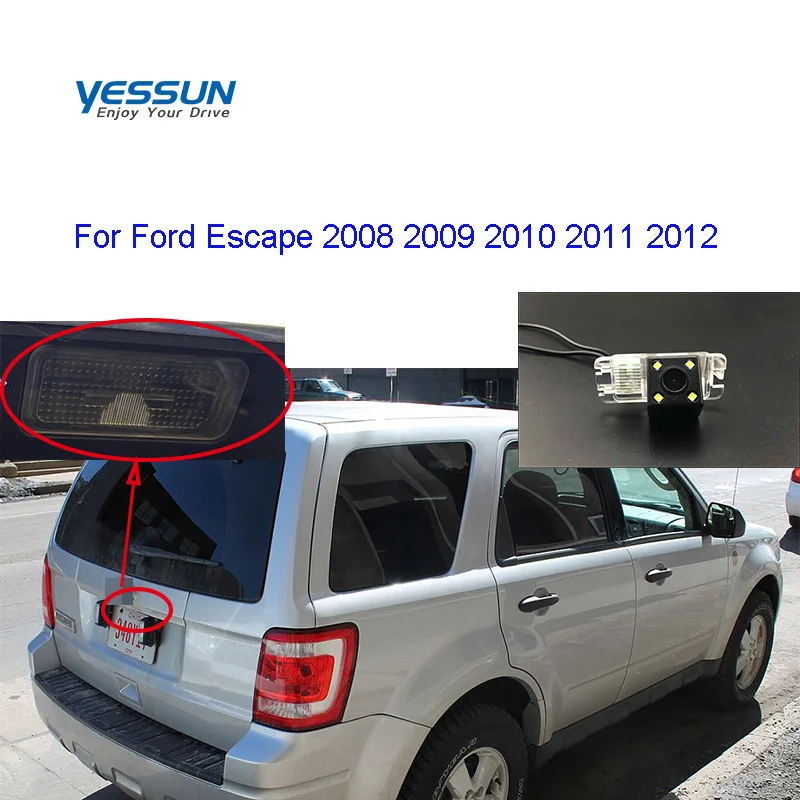 Автоаксессуары Yessun камера заднего вида для Ford escaster 2008 2009 2010 2011 2012 CCD