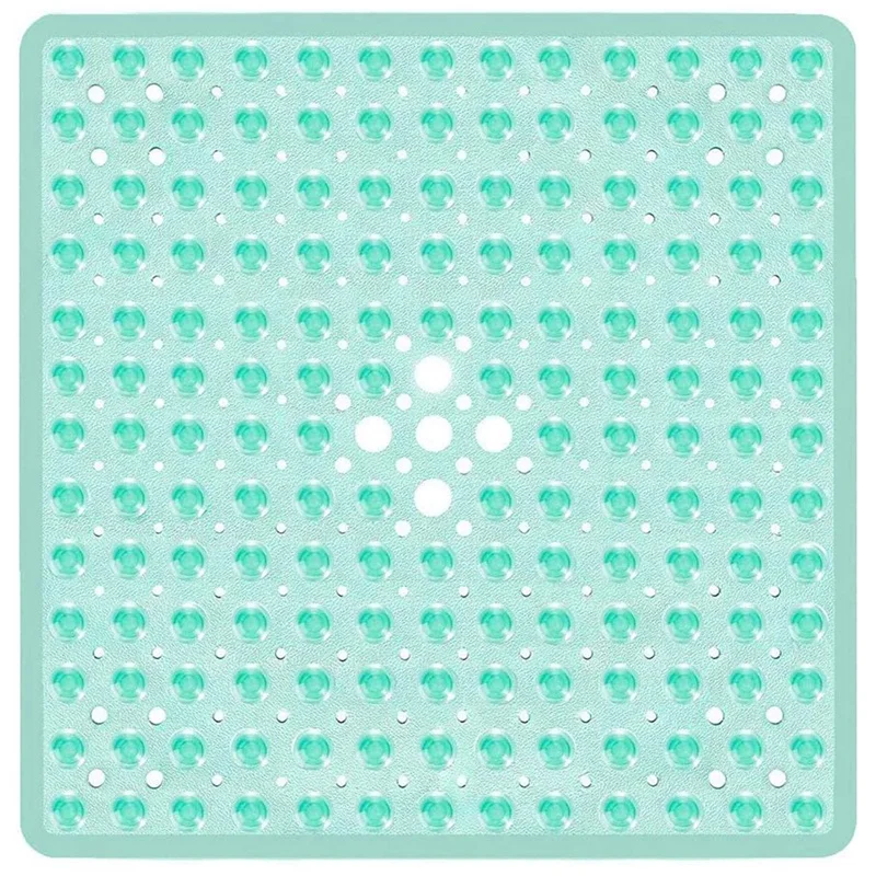 

Квадратные Коврики для душа, 53x53 см, Нескользящие коврики для ванной, противоплесенные коврики для ванной с присоской, безопасная ванная ком...