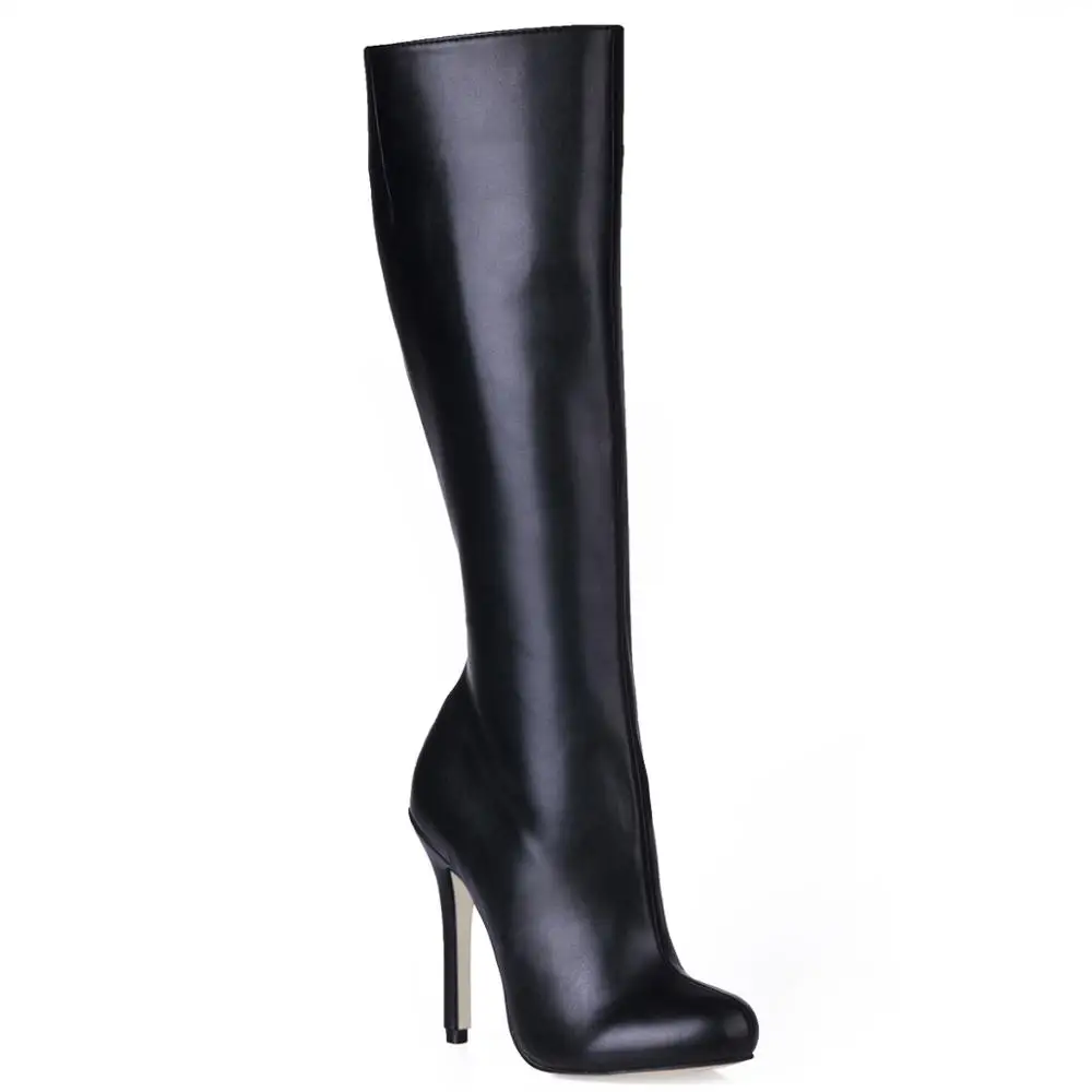 Пикантные модные сапоги до колена на шпильке Bottes Genoux Femmes Rodilla Botas Mujer Stivali ginovo Donna