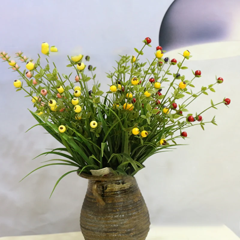 Имитация ягод пластиковые поддельные растения цветы домашний сад украшения