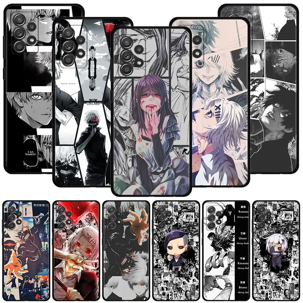 

Tokyo Ghoul Fight Case For Samsung Galaxy A51 A12 A52 A21s A71 A32 A31 A32 A02s A72 A11 A41 A22 A42 A02 F42 Shell