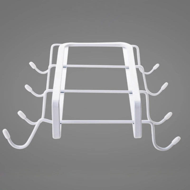 

MultifunctionaNew Kitchen Storage Rack Cupboard Hanging Hooks Cup Storage Holder Dish Hanger Shelf Bathroom Organizer #233583