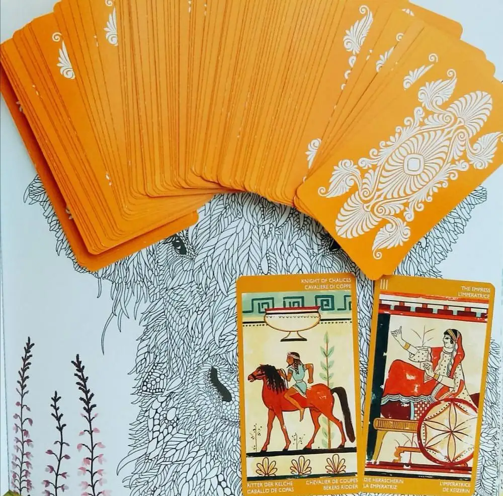 Полный английский 100% оригинальный Etruscan Таро карты Заводские высококачественные