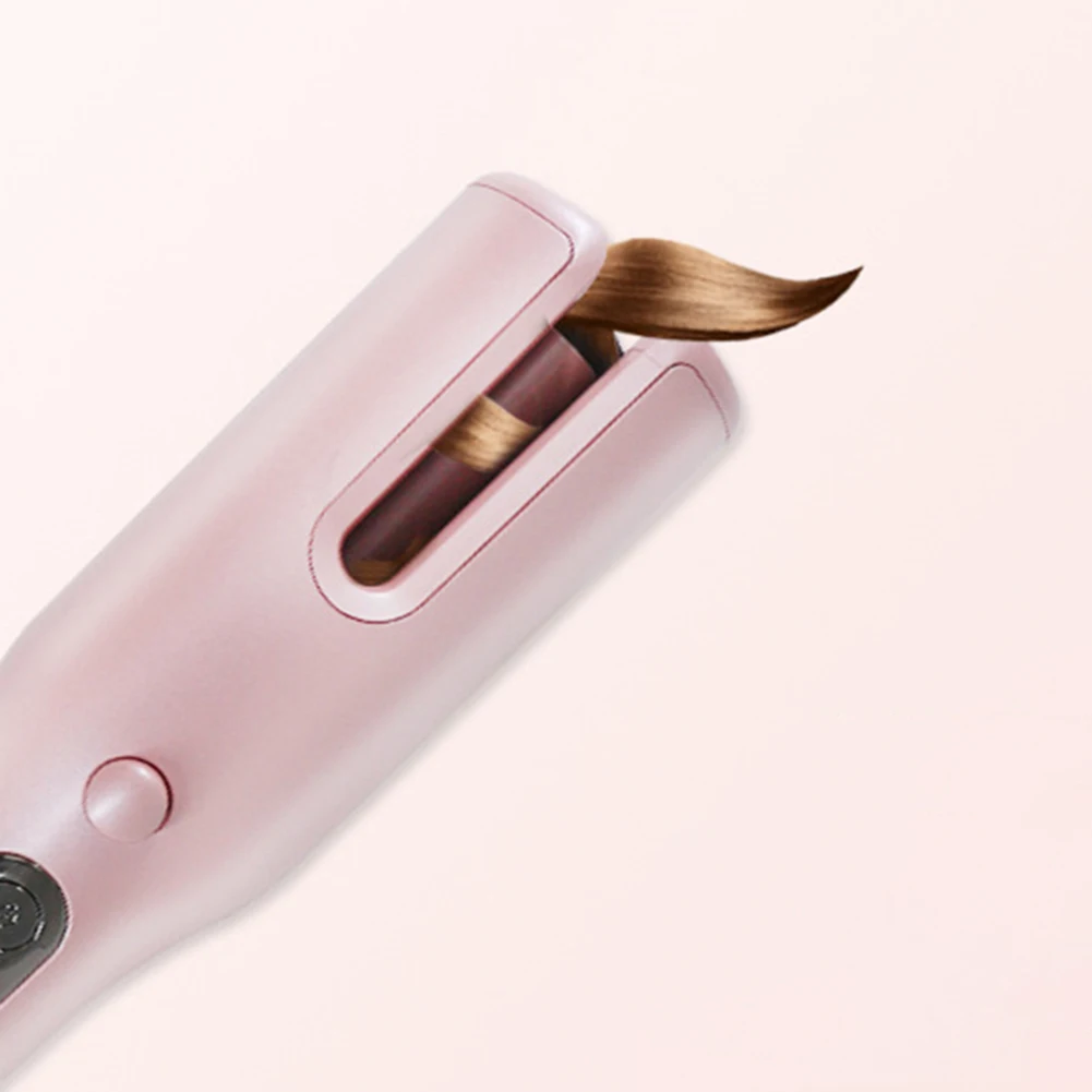 

Cordless Automatic Rotating Curling Iron Wireless Wave Hair Curler Portable Hair Styling Curler Air Curling Wand Tool