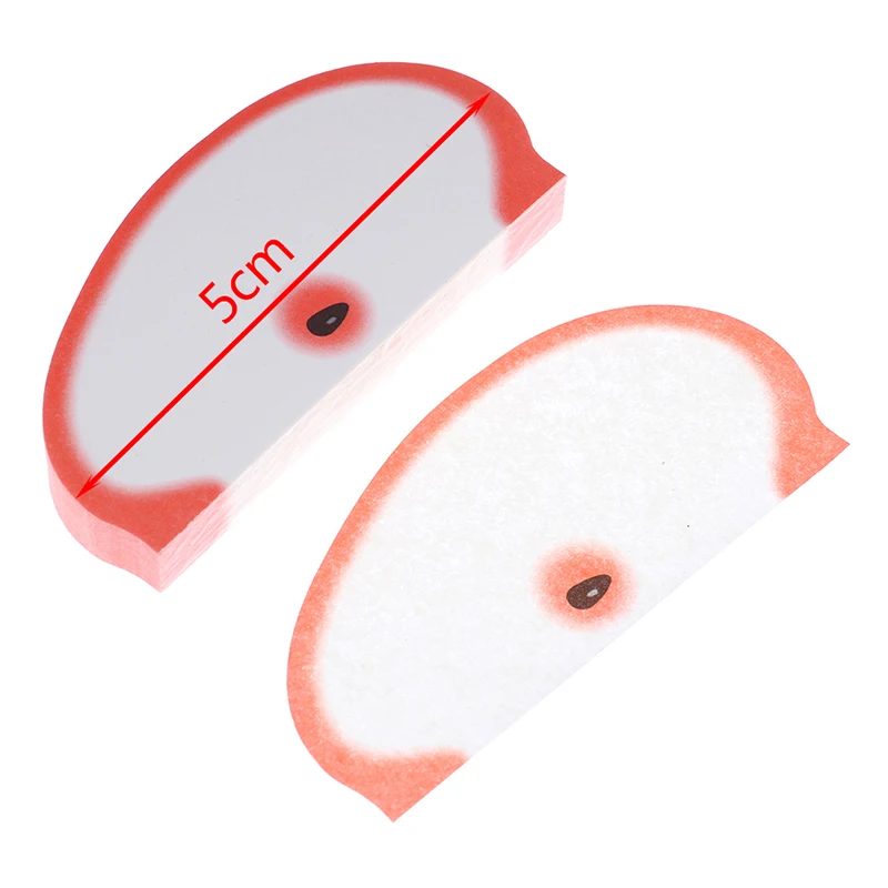 

Creative Apple Shape Notepads Post Sticky Fruit Apple Note Memo Pads Portable Scratch Paper