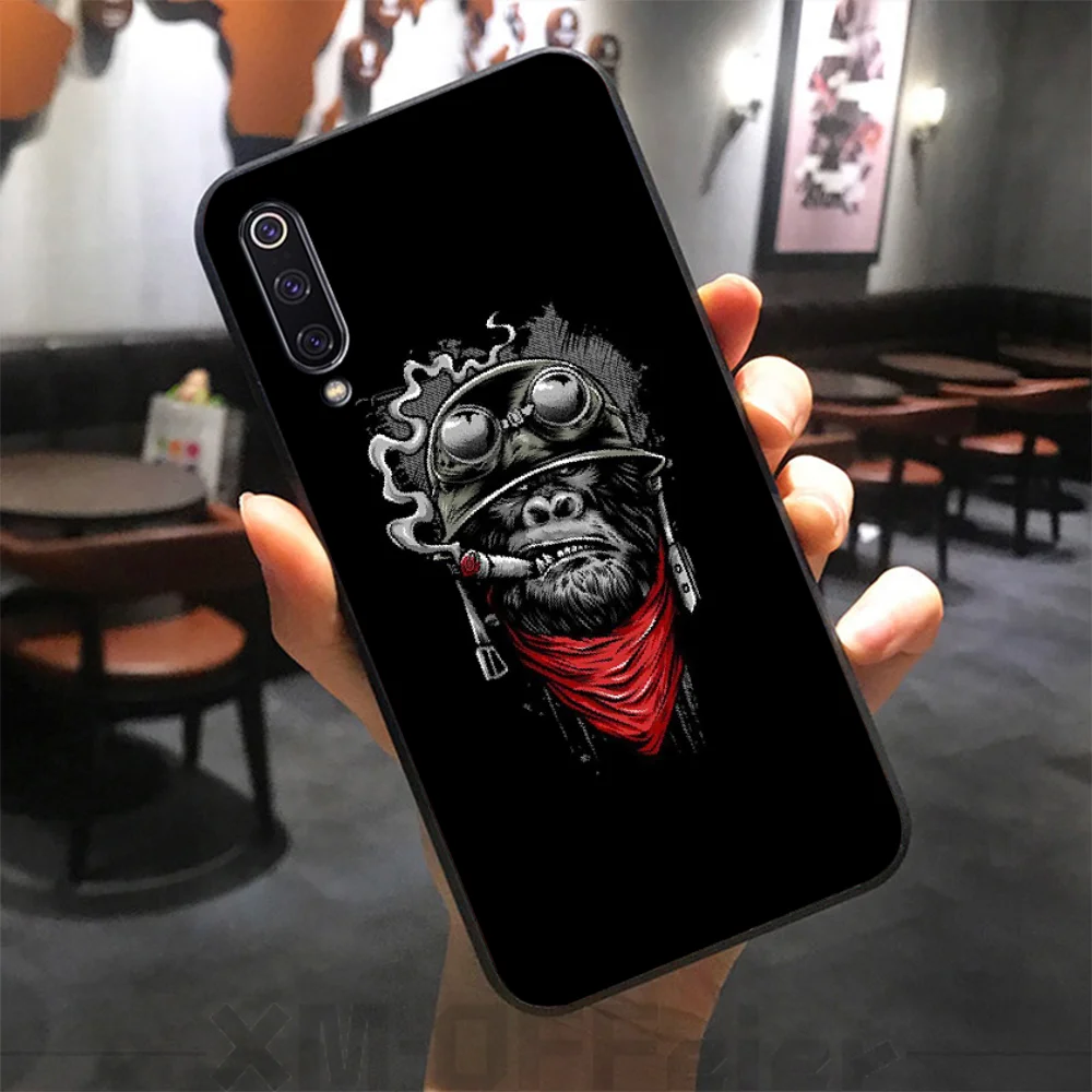 Мягкий чехол для телефона BaweiTE Monkey Gorilla Ape Baby Drawing Custom Photo Xiaomi 8 9 se 5X Redmi 6pro 6A 4X 7 5plus note 5