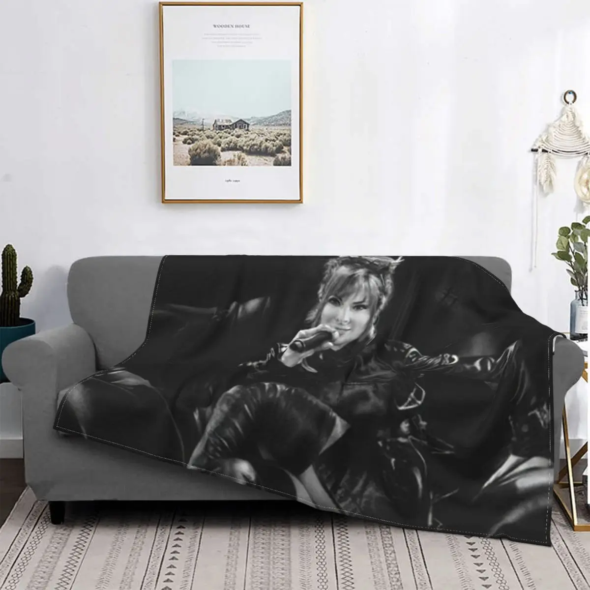 

Mylene Farme Carpet Living Room Flocking Textile A Hot Bed Blanket Bed Covers Luxury Blanket Blanket Flannel Blanket