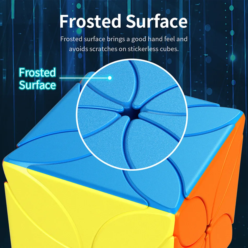 MoYu Meilong Четырехлистный Клевер Волшебный Куб Скорость Кубик Рубика